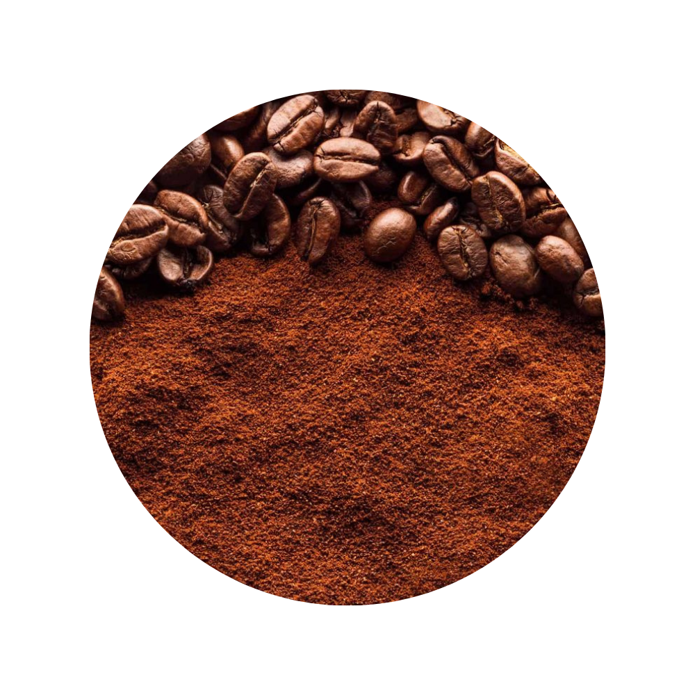 Ground coffee