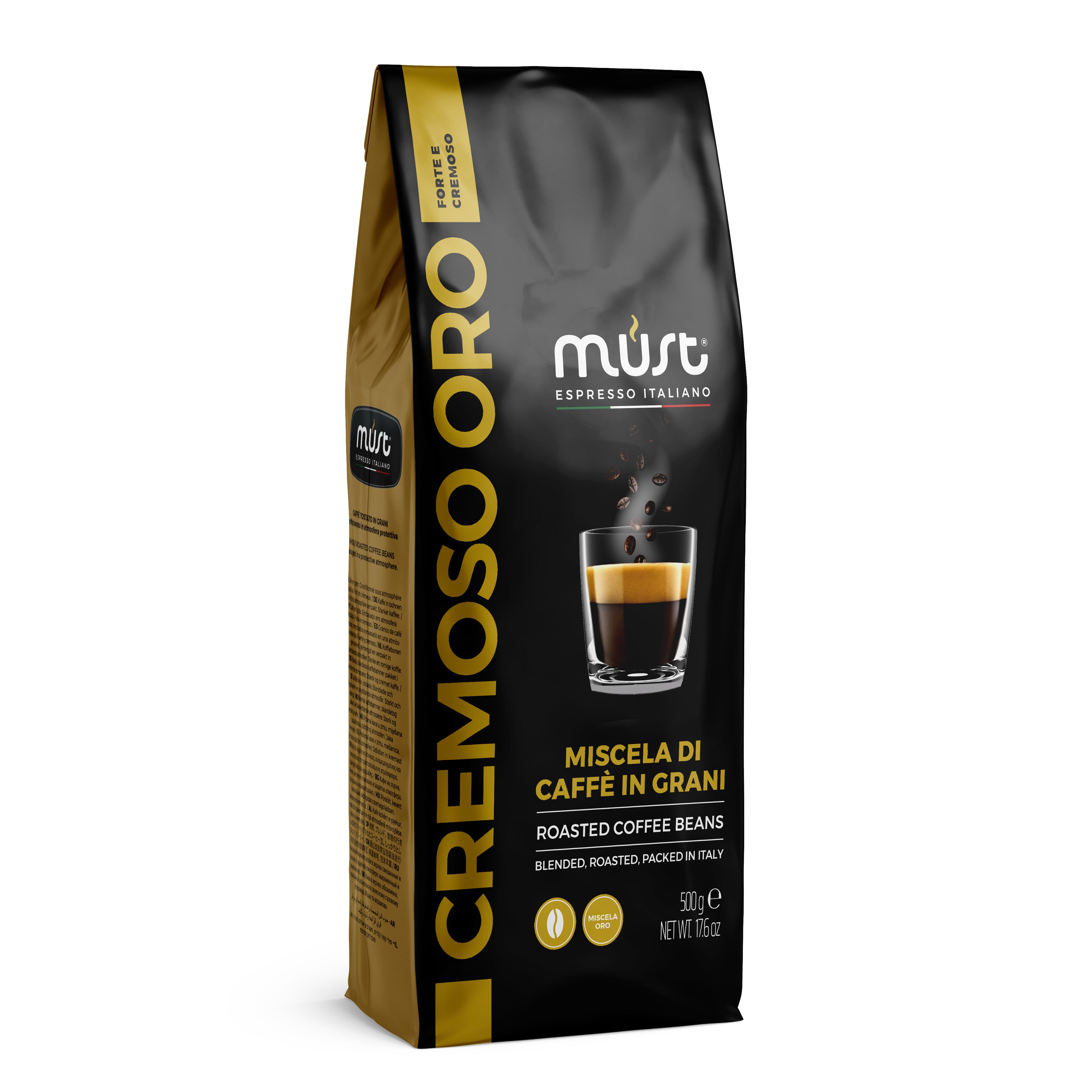 CREMOSO ORO  COFFEE BEANS 500G