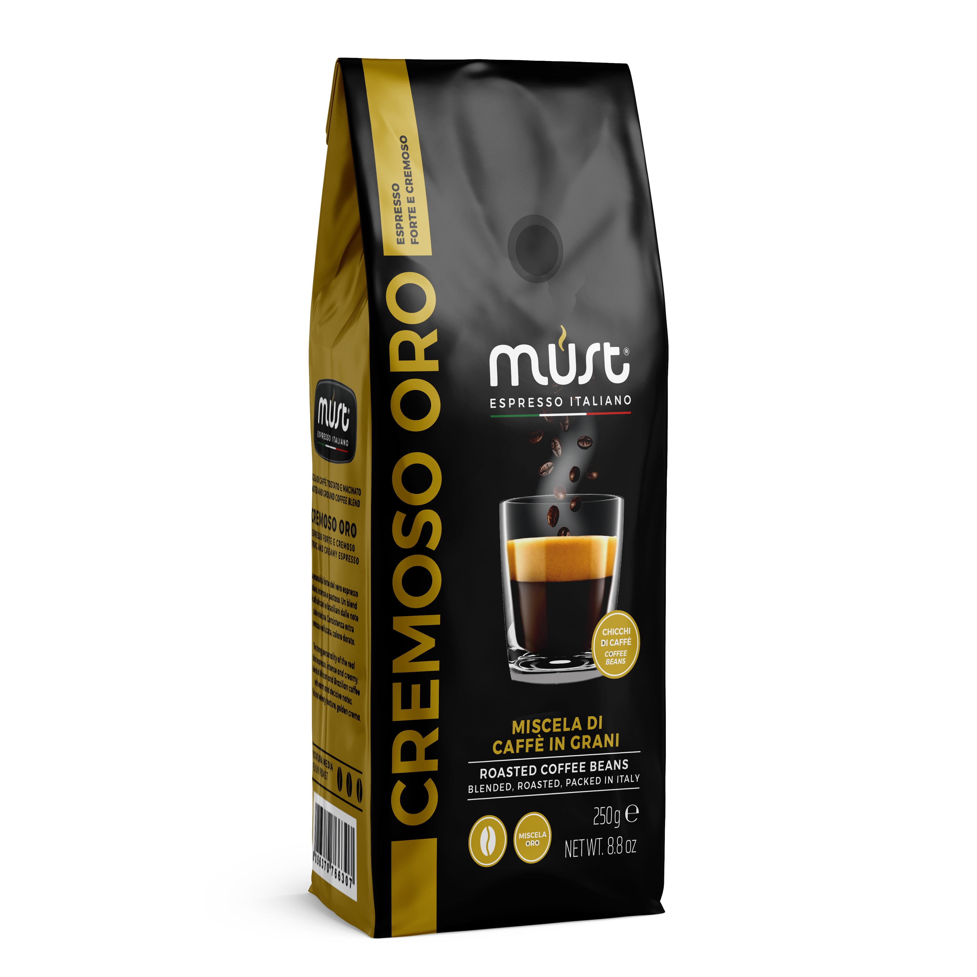 CREMOSO ORO  COFFEE BEANS 250G