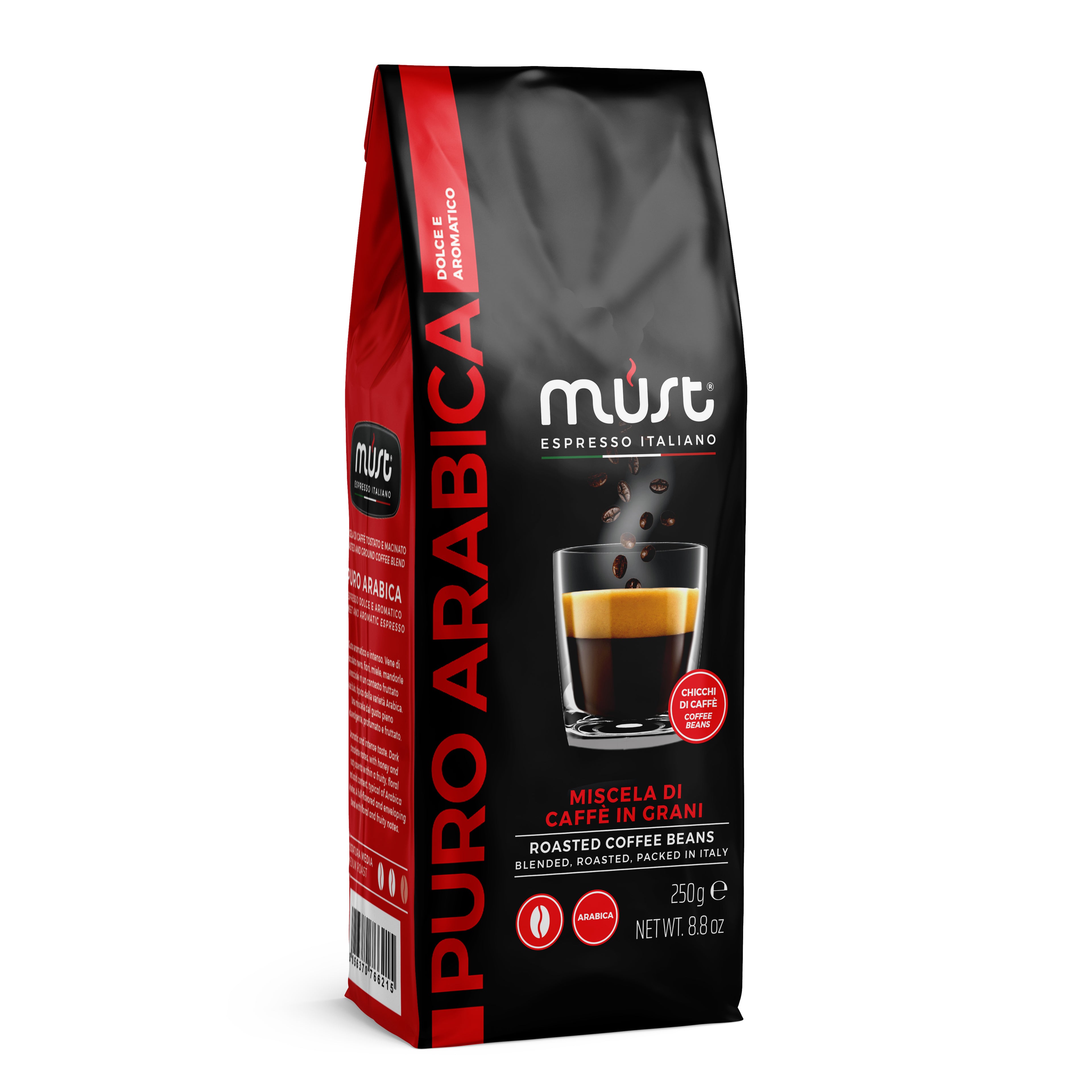 PURO ARABICA COFFEE BEANS 250G