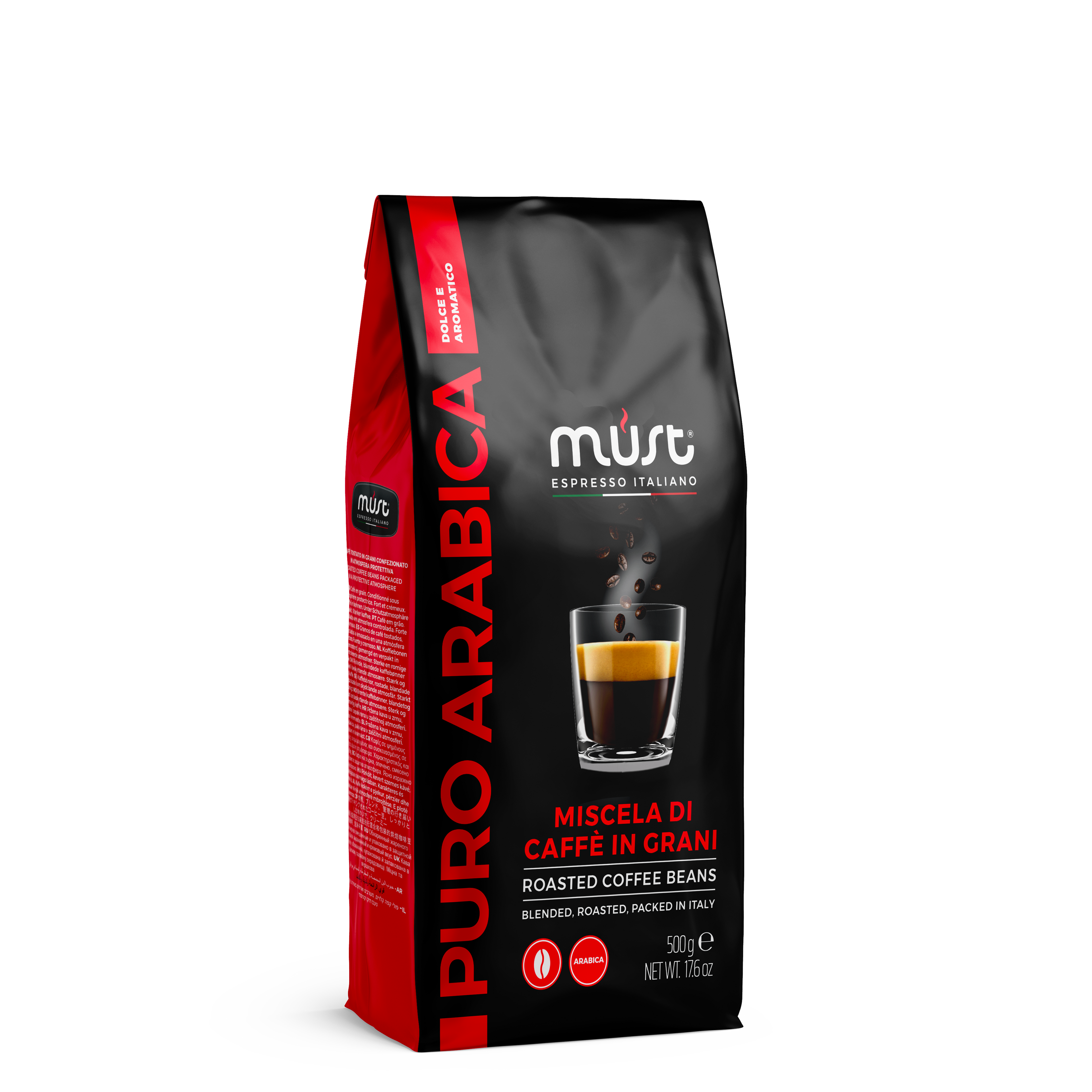 PURO ARABICA COFFEE BEANS 500G