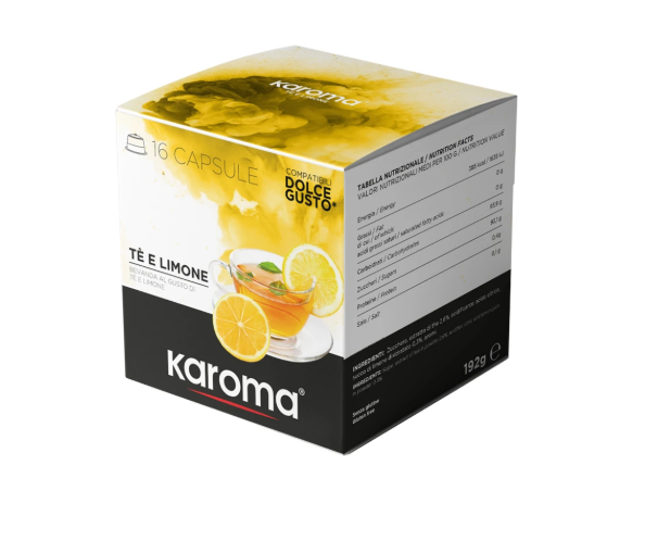 Karoma Dolce Gusto Capsules – Lemon Tea (Italian)