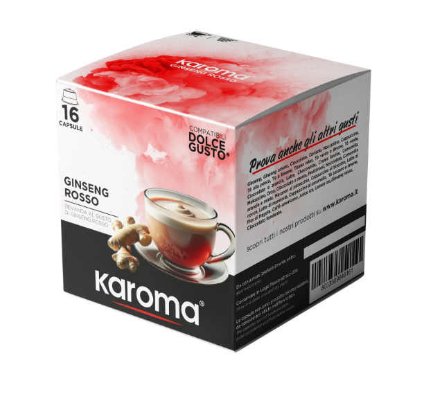 Karoma Dolce Gusto Capsules – Ginseng Rosso (Italian)
