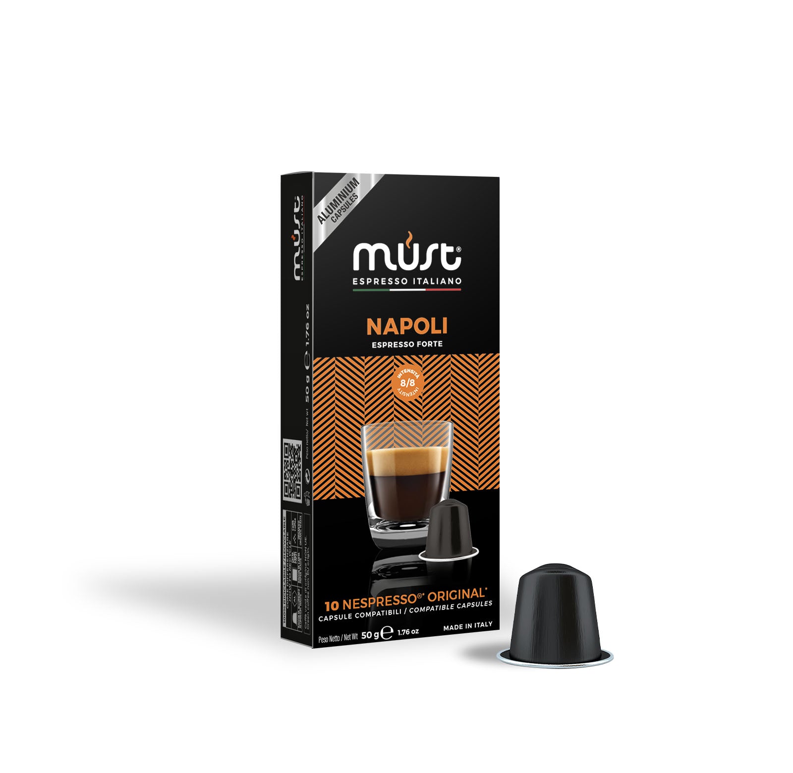 NAPOLI NESPRESSO COMPATIBLE CAPSULES