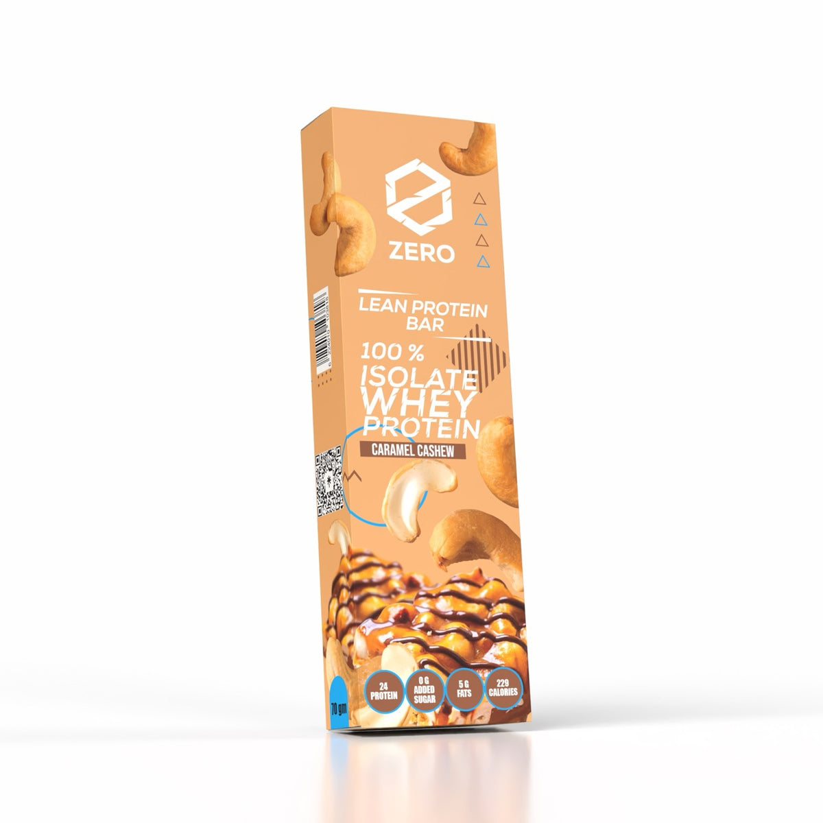 Zero Protein Bar – Caramel Cashew 50 g