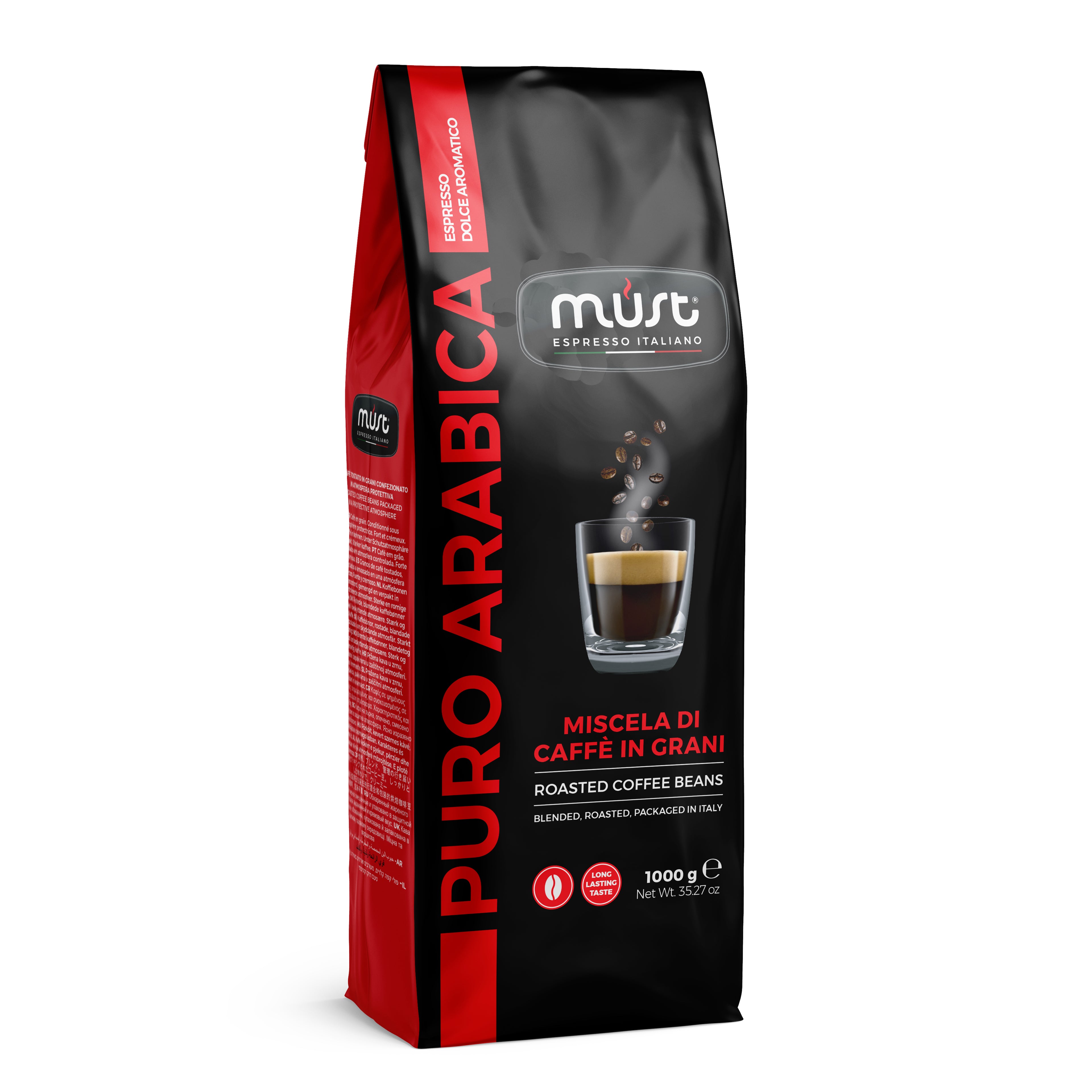 PURO ARABICA  COFFEE BEANS 1KG